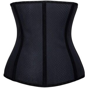 Yianna black waist trainer corset